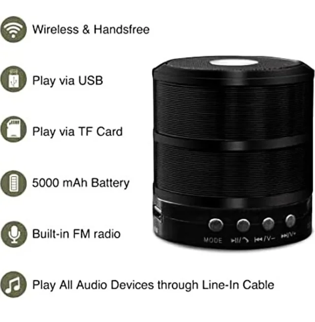 MZ WS887 BLUETOOTH SPEAKER