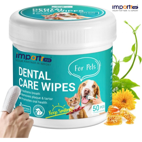 Dog and Cat Teeth Cleaning Wipes