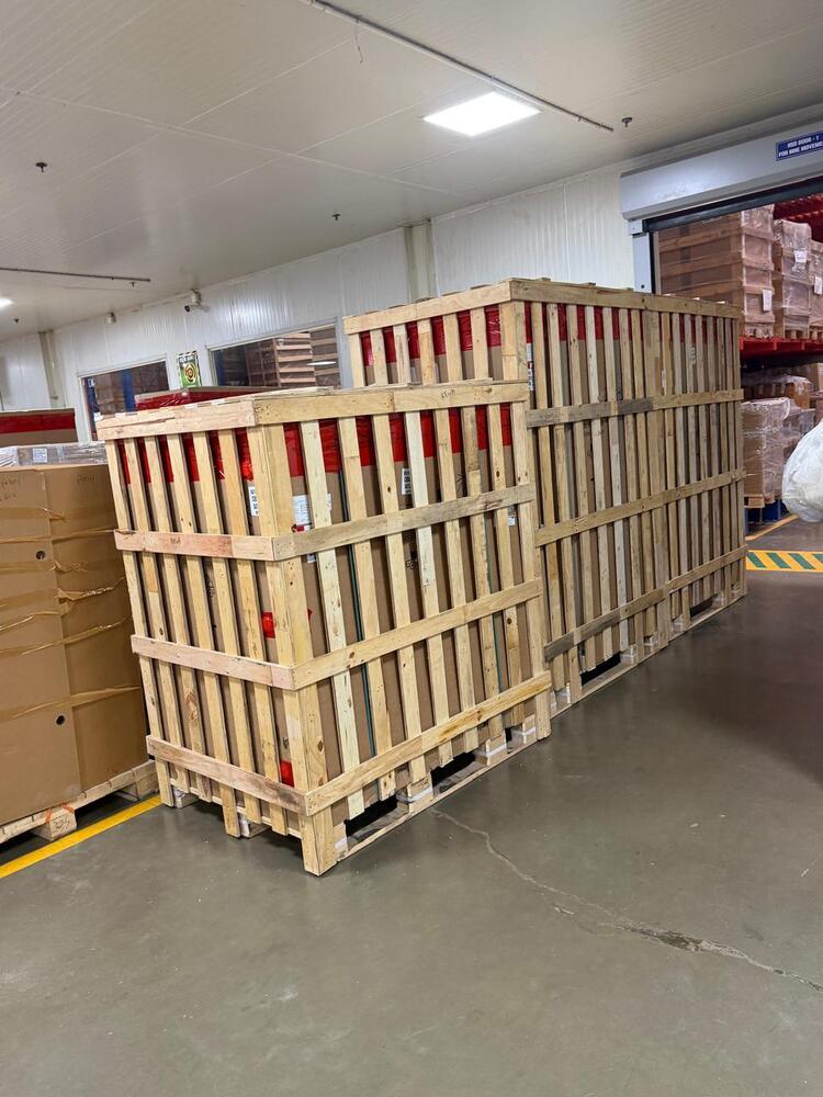 Industrial Wooden Crate