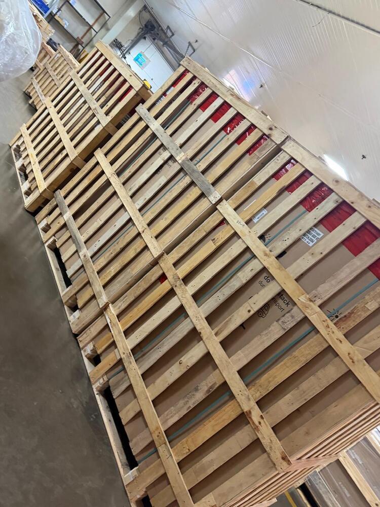 Industrial Wooden Crate