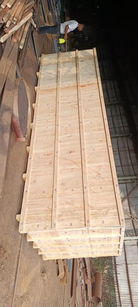 Industrial Wooden Packing Crate