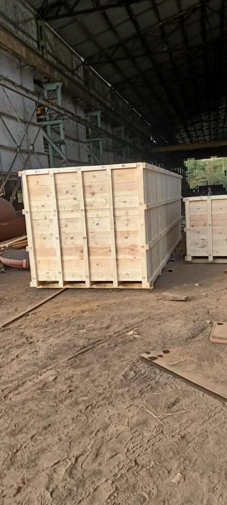 Large Wooden Shipping Crate