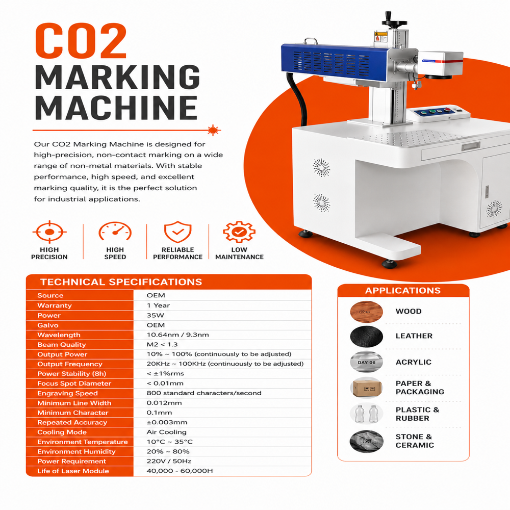 Desktop Co2 Marking Machine