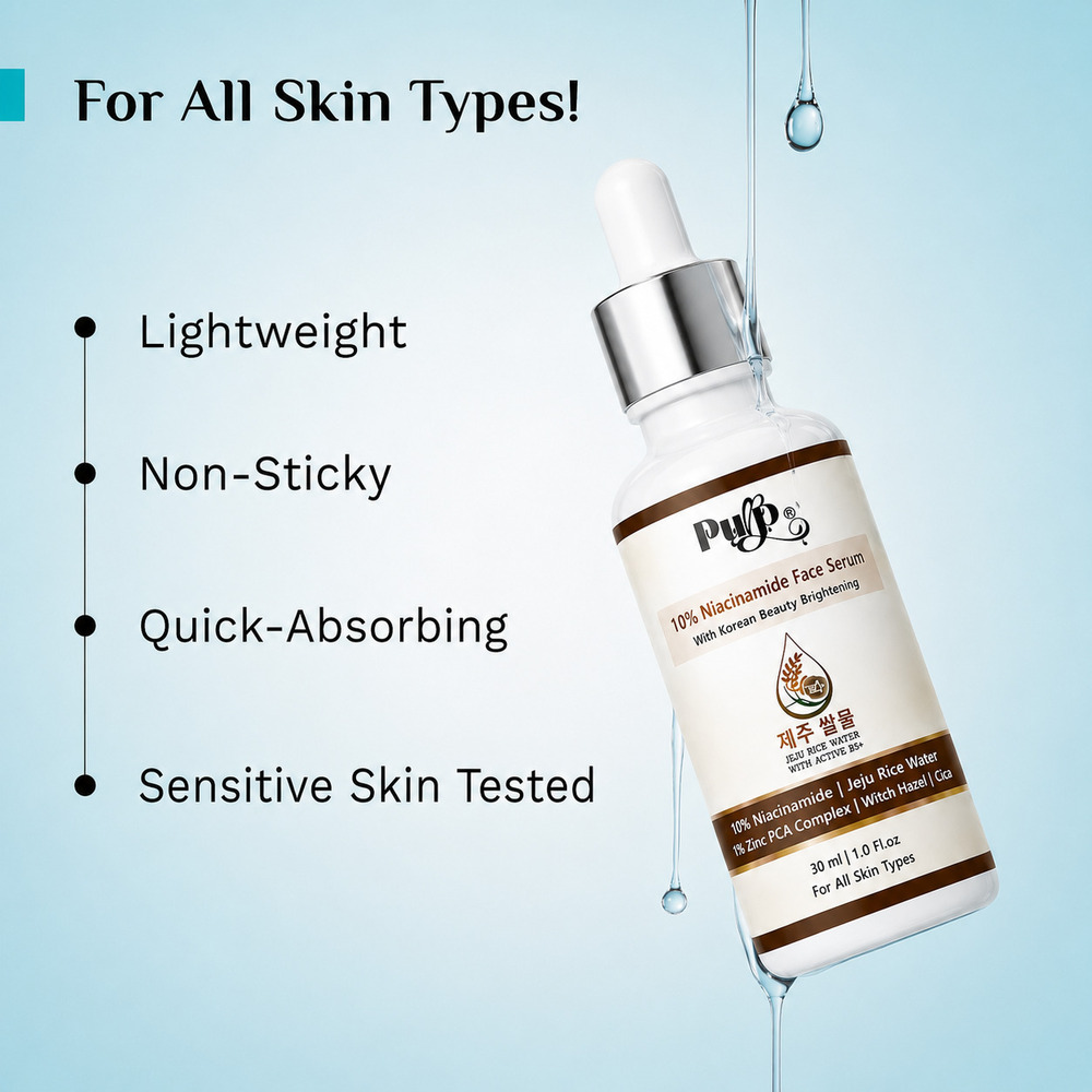 Rice Water & Niacinamide Facewash & Serum Combo