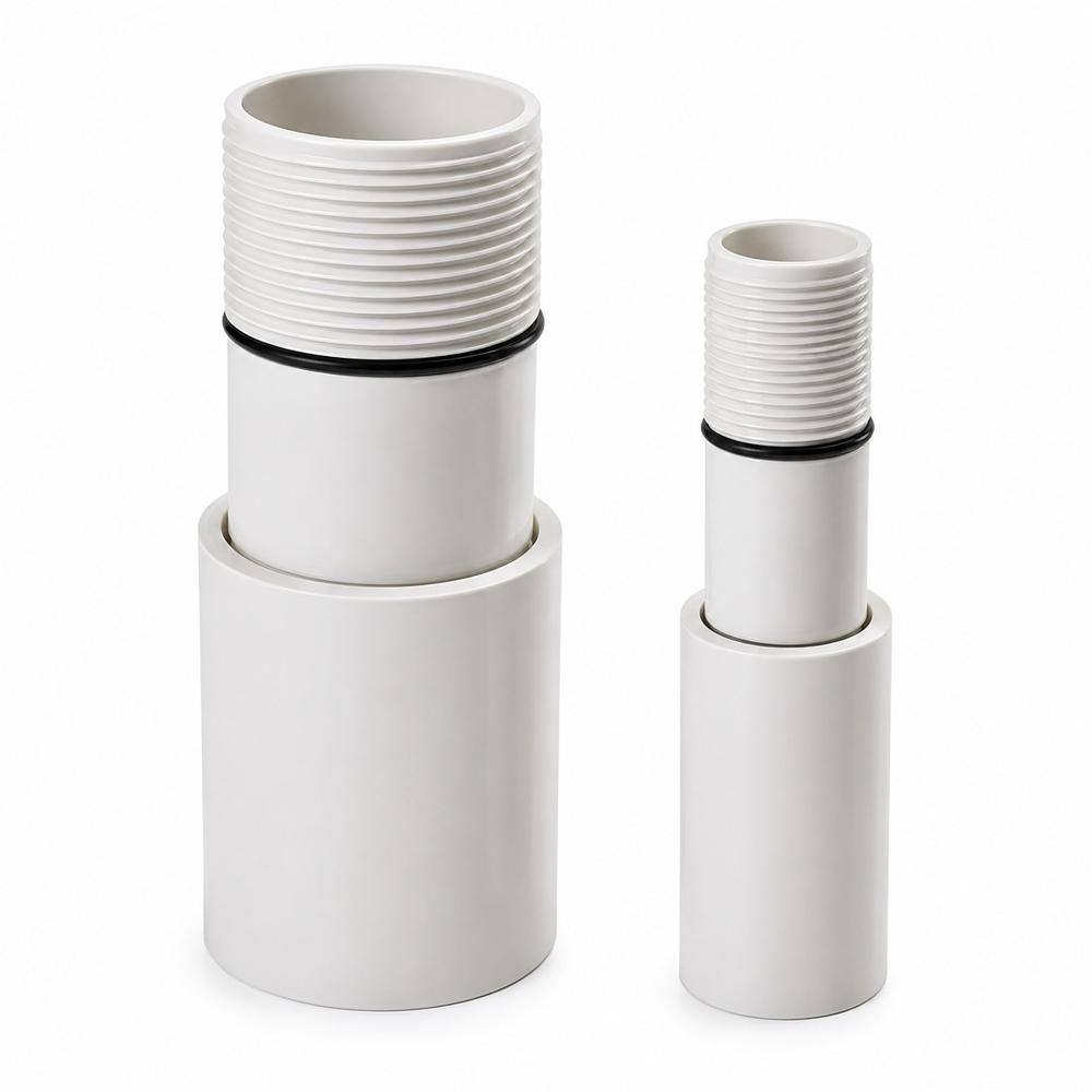 White Upvc Column Pipes - Coating Type: None (Upvc Material Does Not Require Coating)