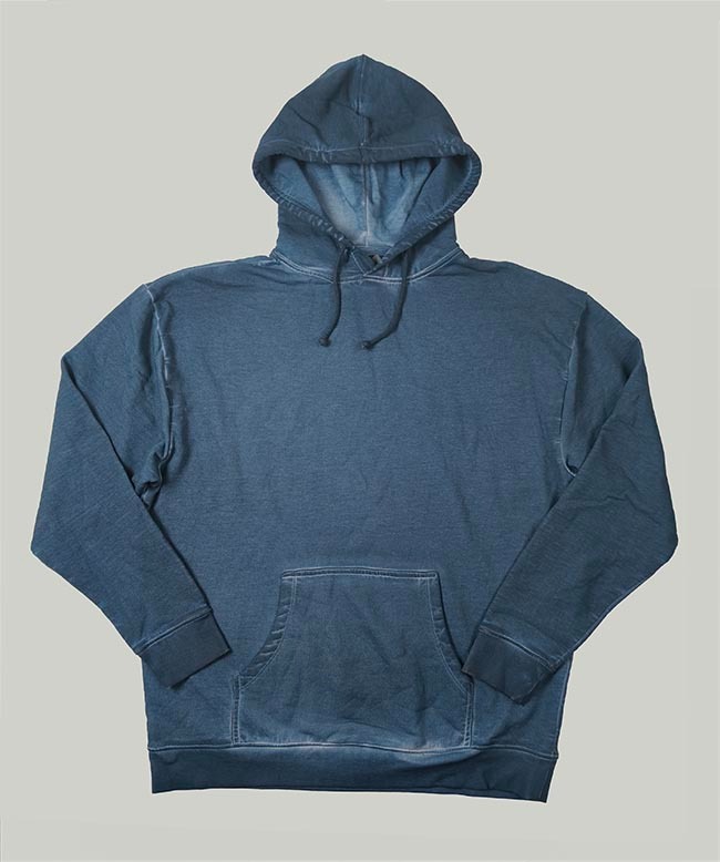 M11779 Mens Garment Dyed Hooded Sweatshirts