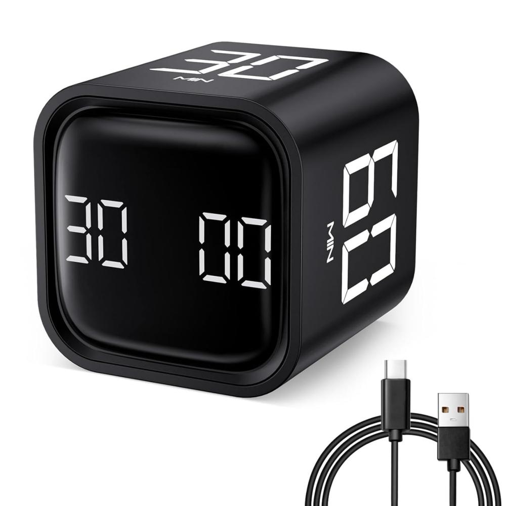 Digital Cube Timer With Usb Charging