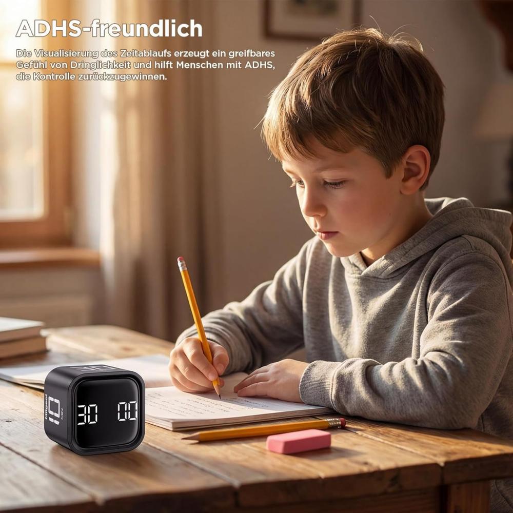 Digital Cube Timer With Usb Charging
