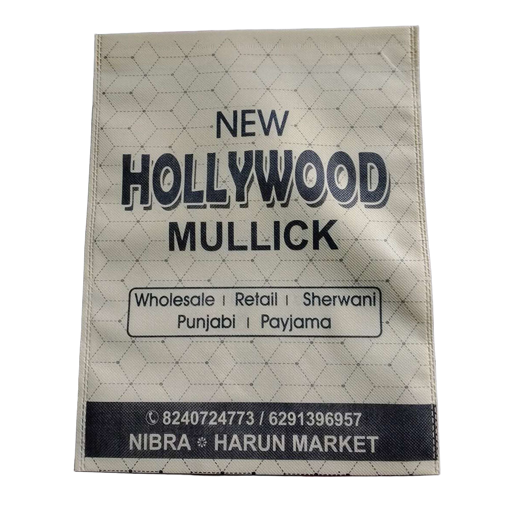 Non Woven D Cut BAG (2 Colour Printing)