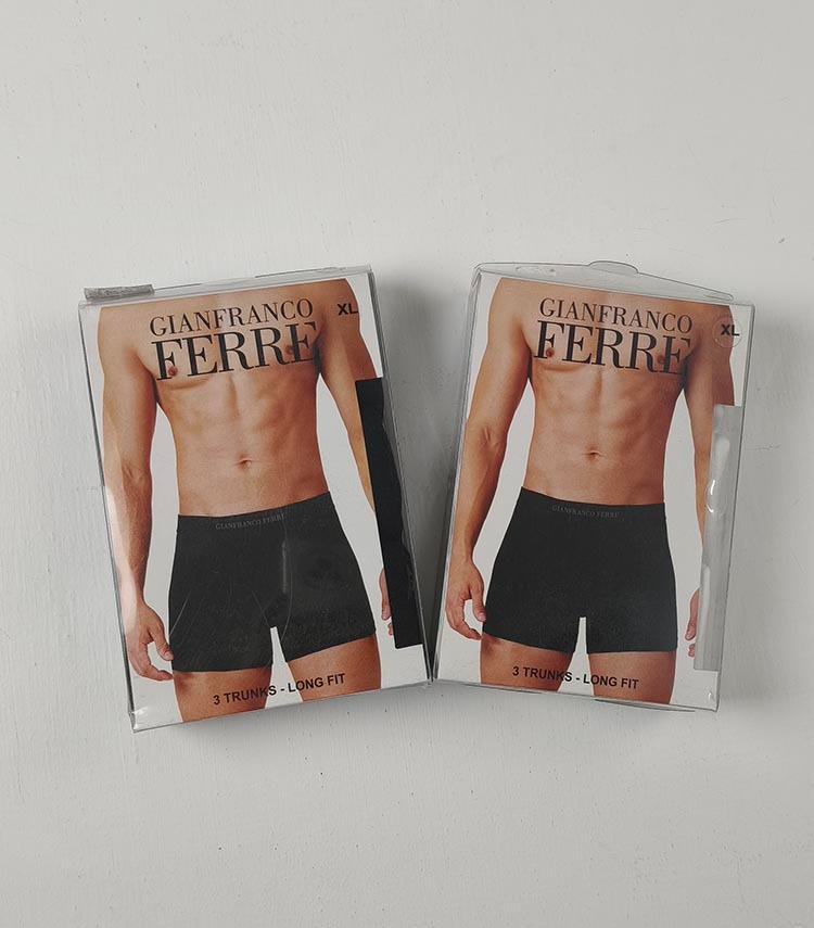M11781 Mens Stretch 3 Pack Model Boxer Briefs