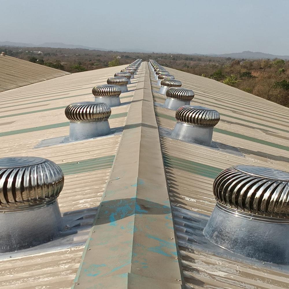 Stainless Steel Ventilators - Air Flow Capacity: 1972-2164 Cubic Foot (Ft3)