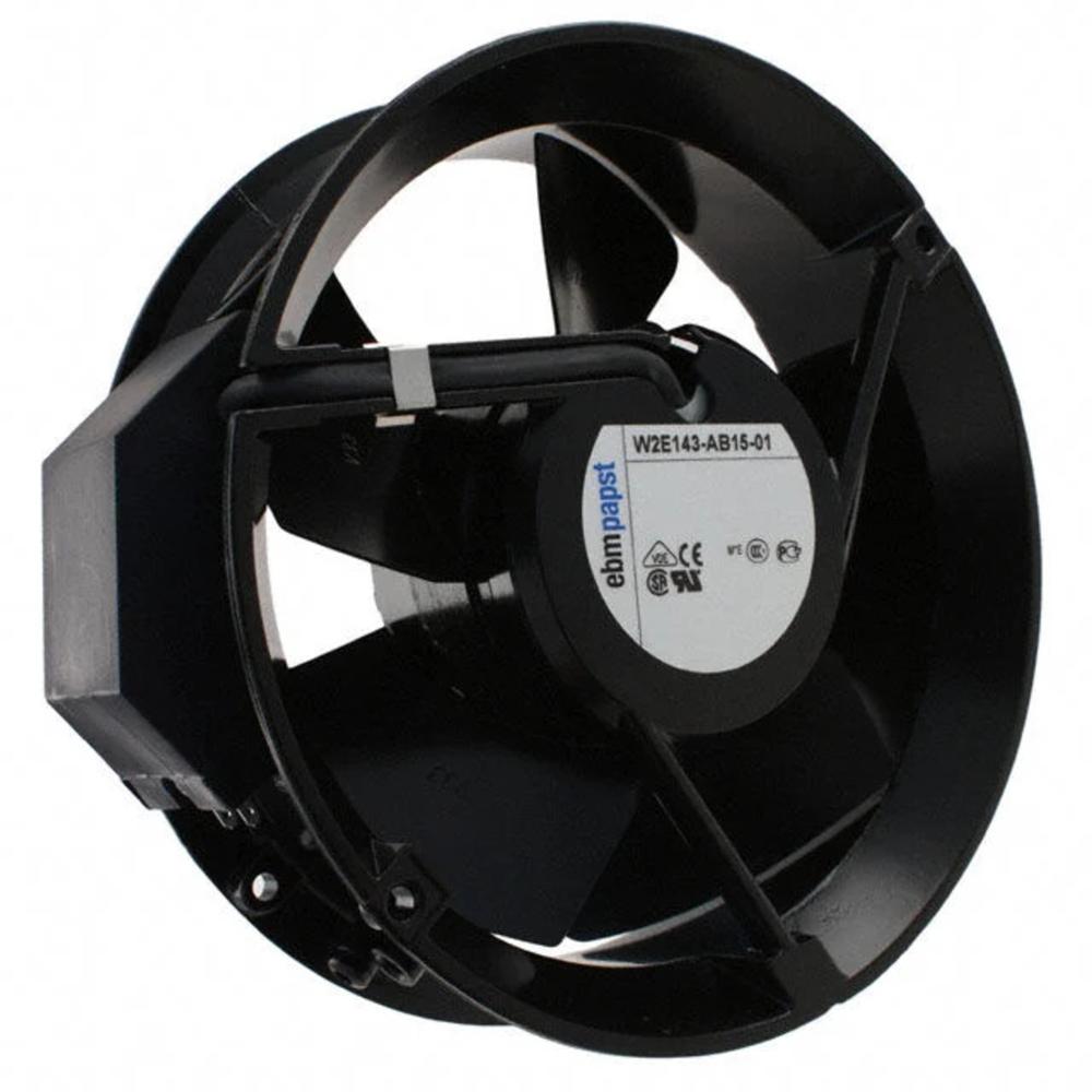 Ebmpapst W2E143-Ab15-01 115V Ac 26/33W 17251Mm Ball Bearing Industrial Axial Cooling Fan - Blade Material: Plastic