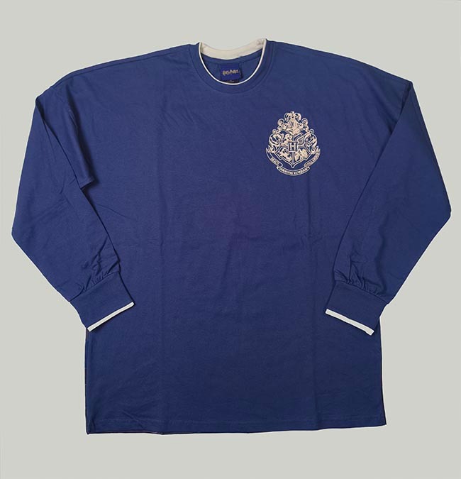 M11777 Harry Potter Mens Long Sleeve Printed T-Shirt