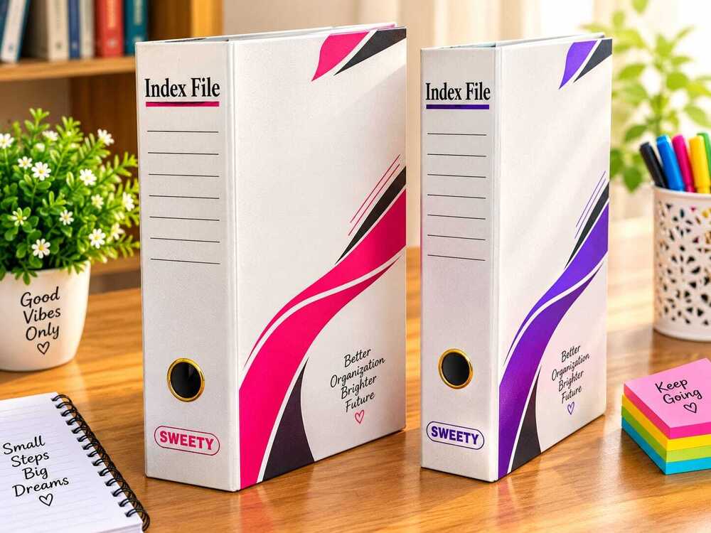 Index File Register Notebook
