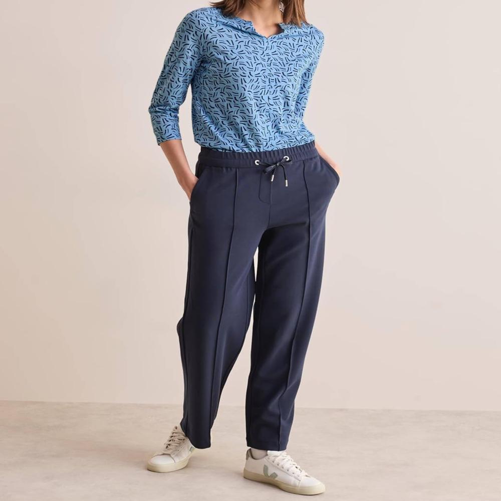 Export Surplus Womens Blue Printed Top