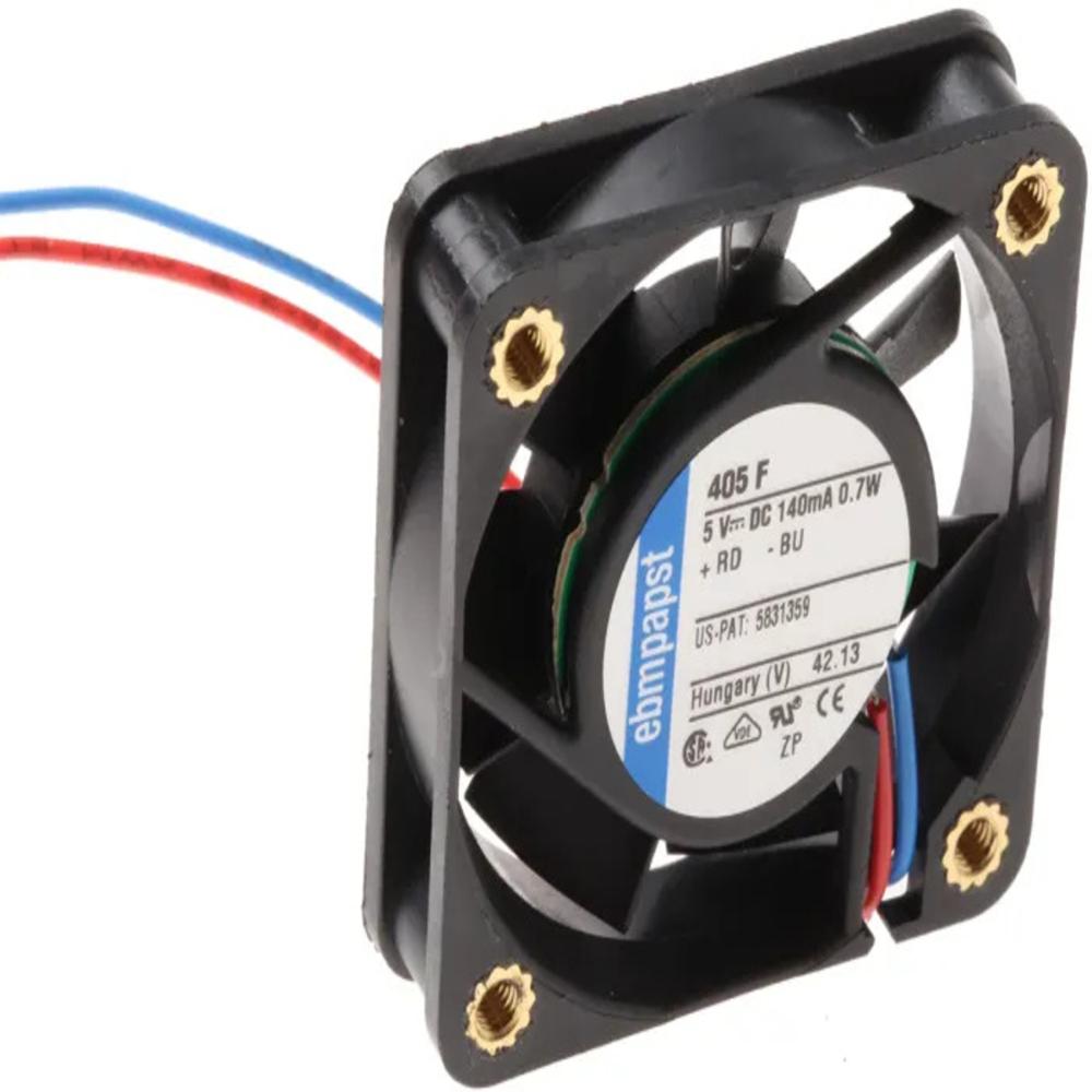 EBMPAPST 405 F 5V DC 0.7W 4010mm Ball Bearing Industrial Axial Cooling Fan
