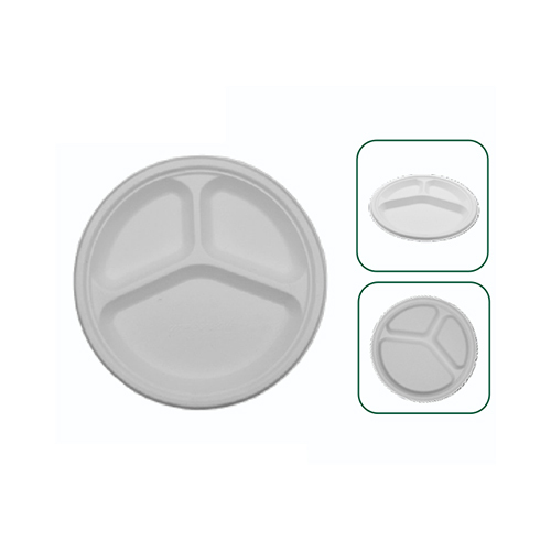Disposable 3 CP Lite Round Plate