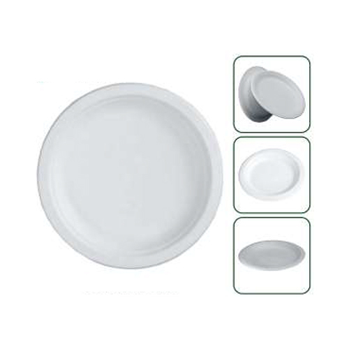 Disposable 6 Inch Flat Round Plate