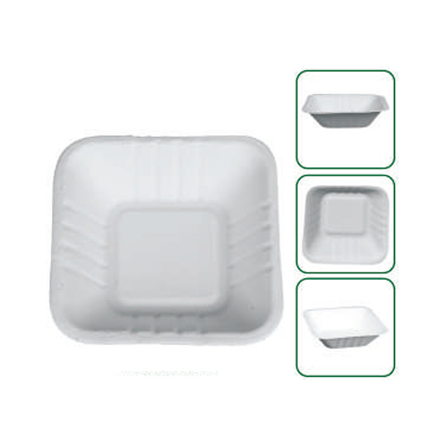 Disposable 4 Inch Square Bowl