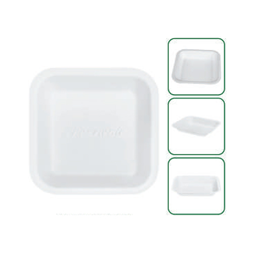 Disposable 5.5 Inch Square Plate