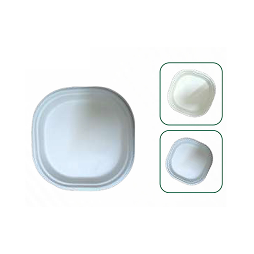Disposable 7 Inch Squoval Plate