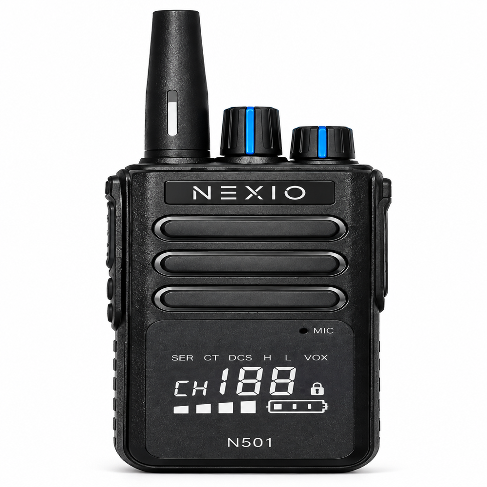 walkie talkie nexio 501 