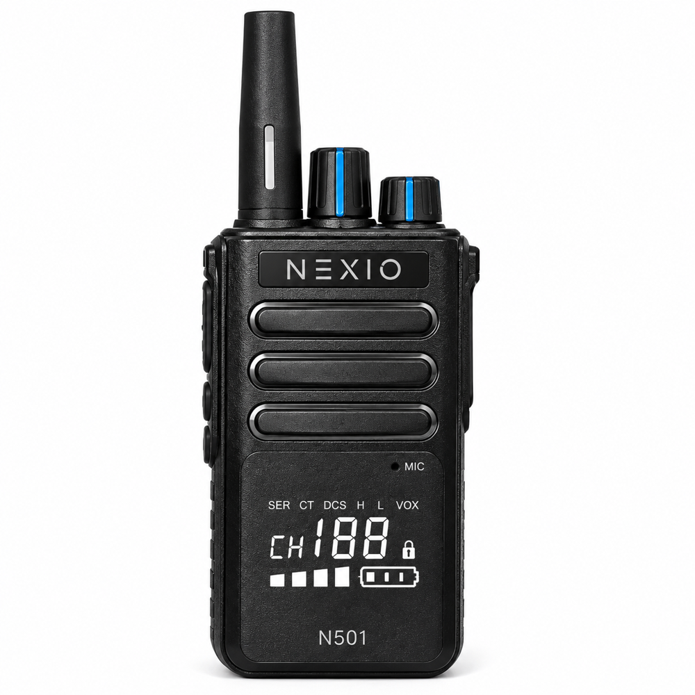 walkie talkie nexio 501 