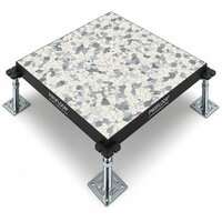 4000 Series Raised Floor With Esd Pvc Tile - Shape: Square