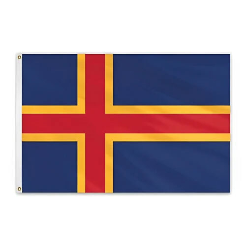 6.5 Feet Polyester Aland Islands Flag