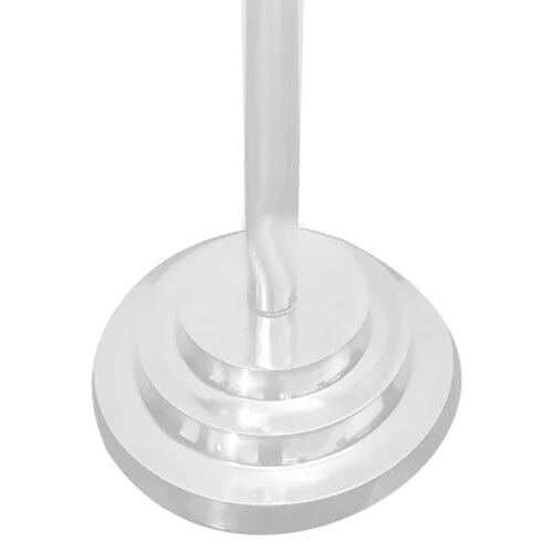 Silver Indoor Flag Pole With Stand