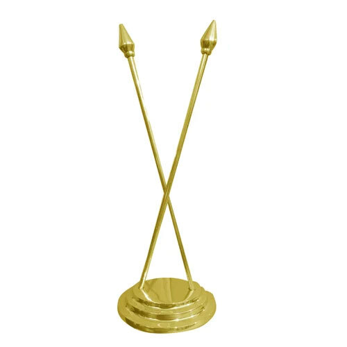 Brass Table Flag Stand