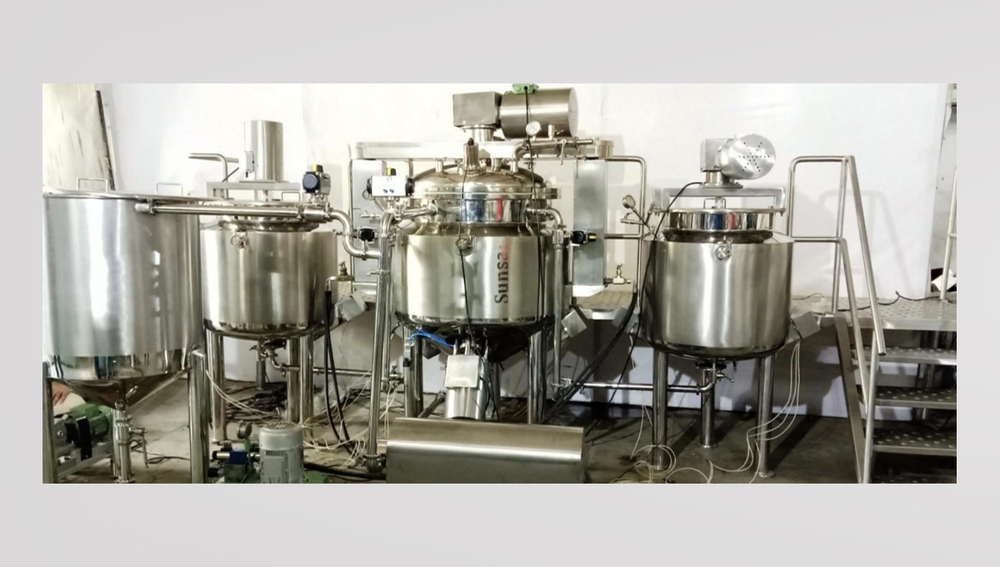 SS Ointment Cream Manufacturing Plant