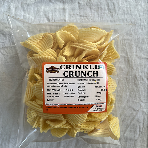 100gm Crinkle Crunch