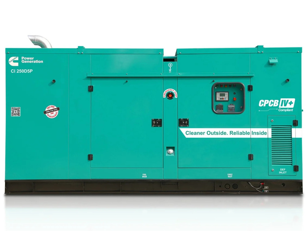 CI250D5P CPCB IV+ Silent Power Generator Installation Services