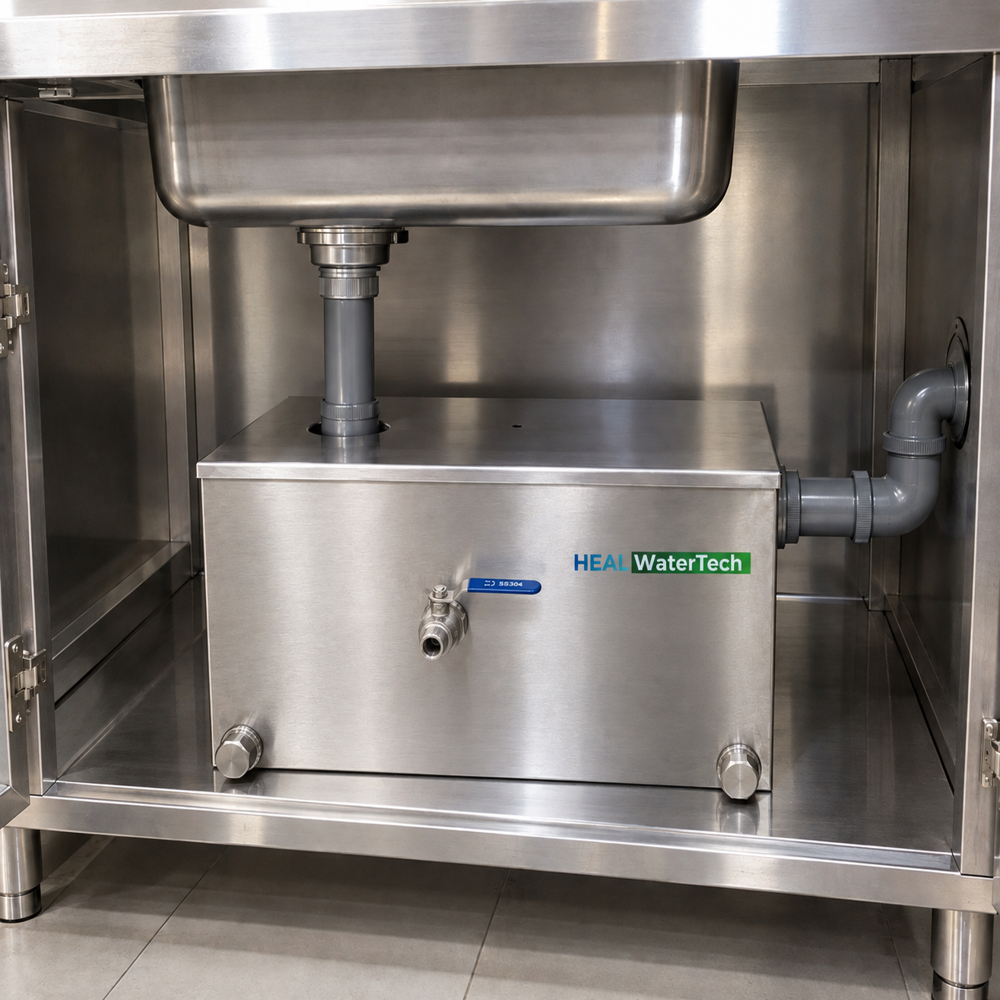 Grease Traps - Dimension (L*W*H): 15"X12"X12" Inch (In)