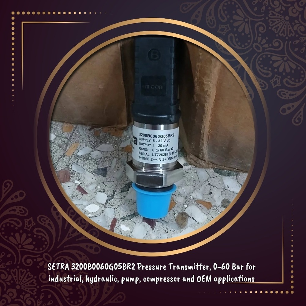 SETRA 3200B0060G05BR2 Pressure Transmitter 0-60 Bar | Delhi NCR India