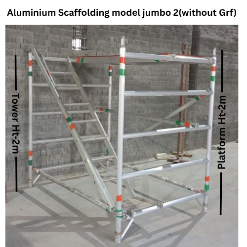 Aluminium Scaffold Model Jumbo 2 - Application: Construction