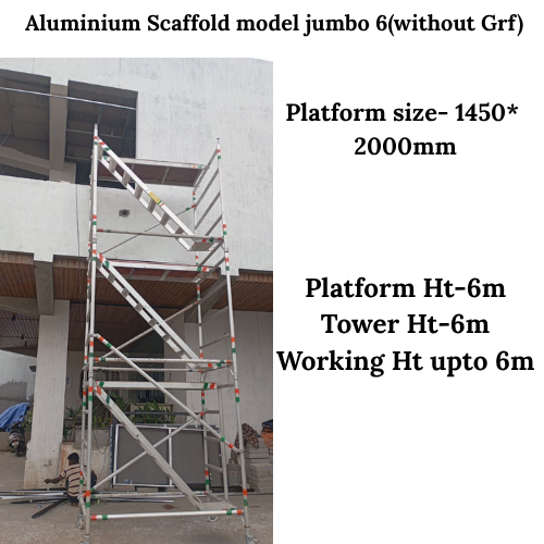 Aluminium Scaffold Model Jumbo 6 - Application: Construction