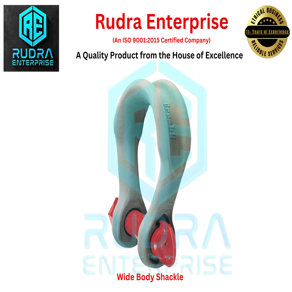 Crosby-Green-Pin/GN Wide Body Shackles