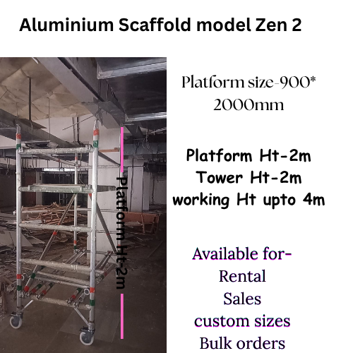 Aluminium Scaffold Model Zen 2 - Application: Construction