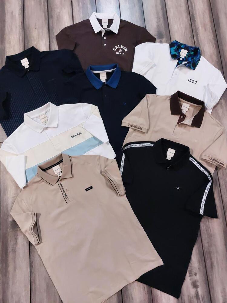 Mens Fancy Branded Collar T Shirt