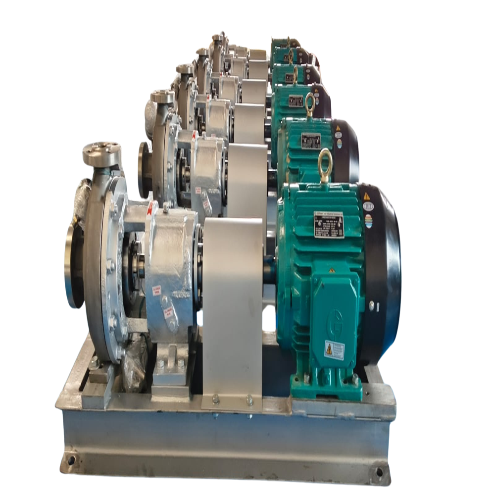 Close Impeller Centrifugal Process Pump - Stainless Steel, Up To 400 M3/hr, 16 Bar | Closed Impeller, Mechanical Seal, Low Noise