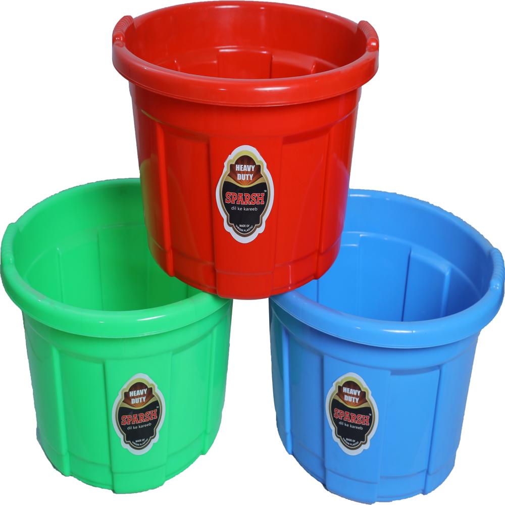 Plastic Tub - Color: Multicolour