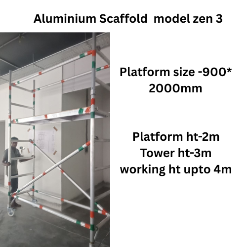 Aluminium Scaffold Model Zen 3 - Application: Construction