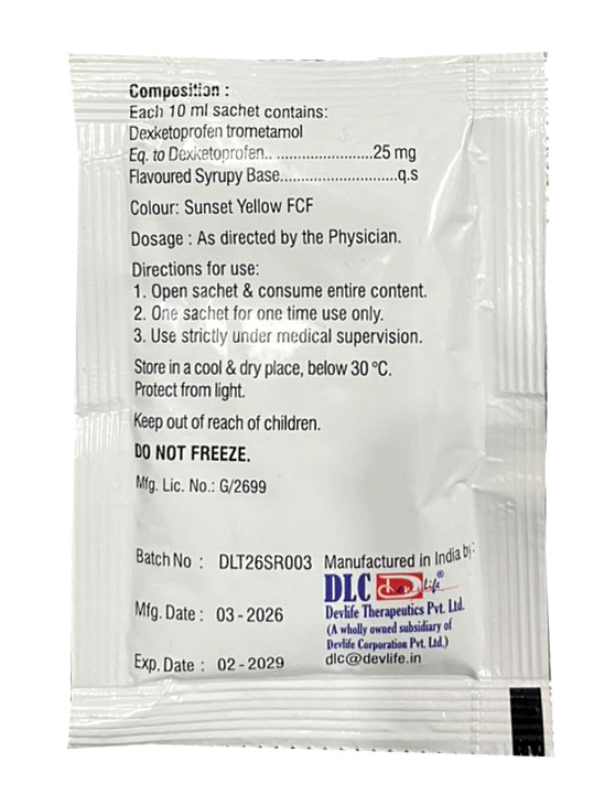 Dexketoprofen Oral Solution