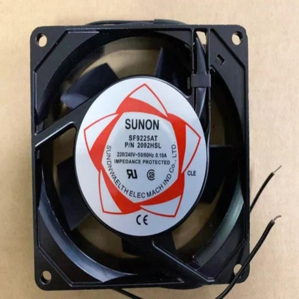 SUNON SF9225AT 220/240V AC 0.10A 9225mm Ball Bearing Industrial Axial Cooling Fan
