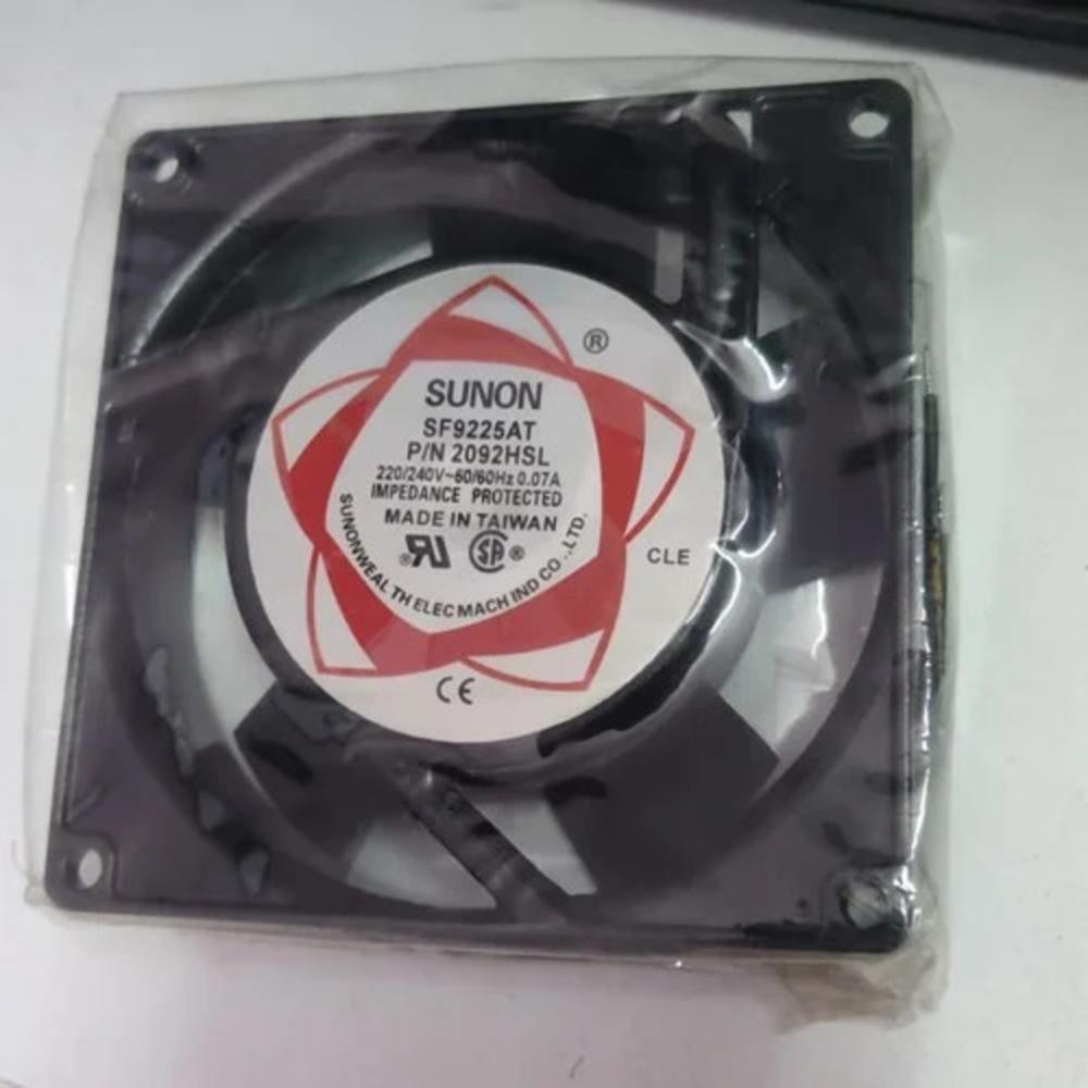 SUNON SF9225AT 220/240V AC 0.10A 9225mm Ball Bearing Industrial Axial Cooling Fan