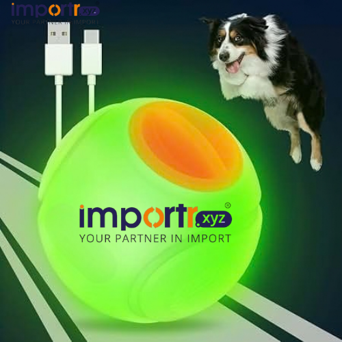 Glow-in-Dark Tennis Ball plush toy