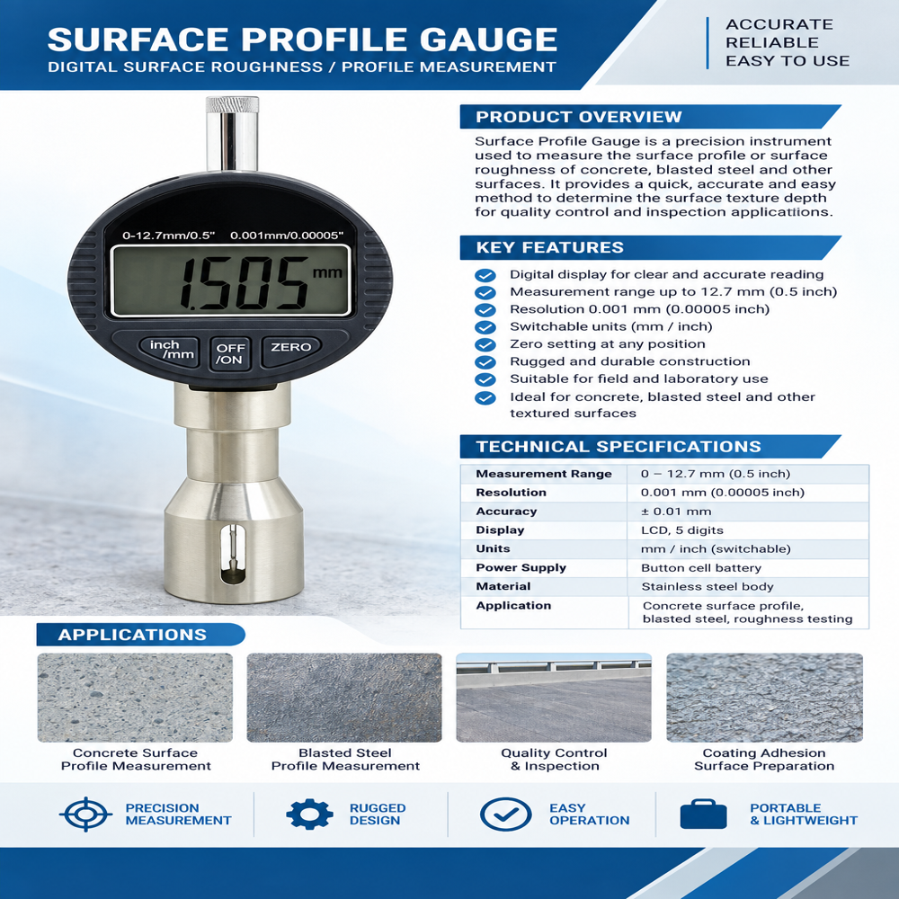 Surface Pfofile Gauge