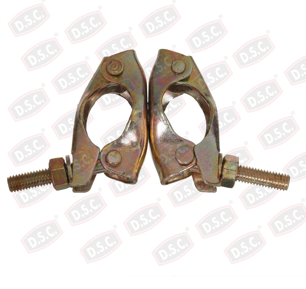 Forging Coupler Swivel - Ss 304 Stainless Steel, Chrome Plated Silver, Drop Forged, Corrosion Resistant